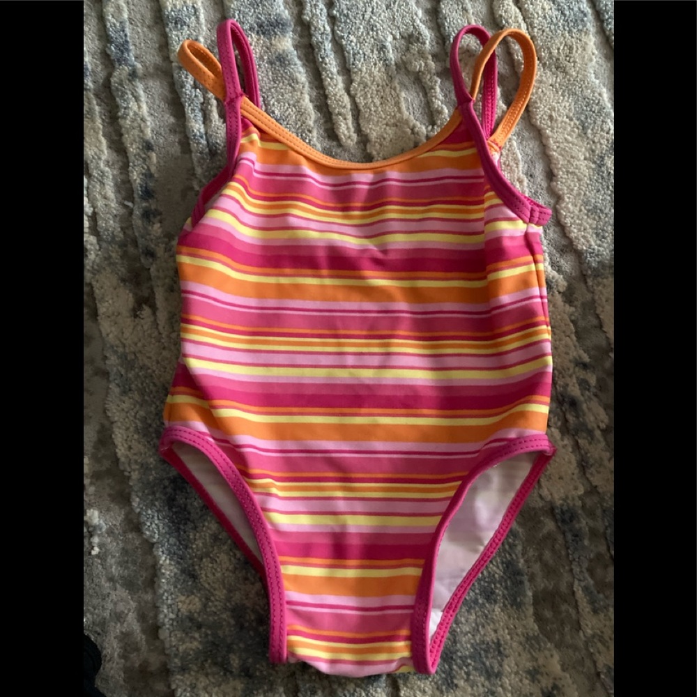 Wave Zone one piece toddler bathing suit